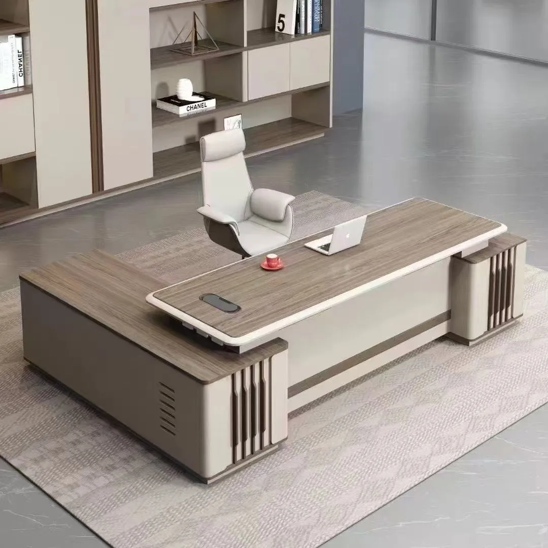 L-Shaped Executive Table